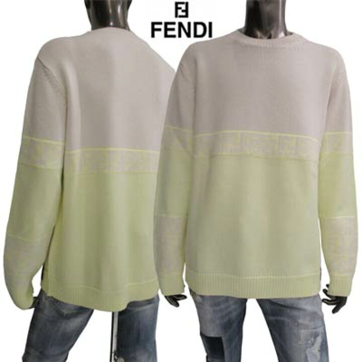 楽天市場】フェンディ FENDI メンズ トップス ニット セーター ロゴ FF 