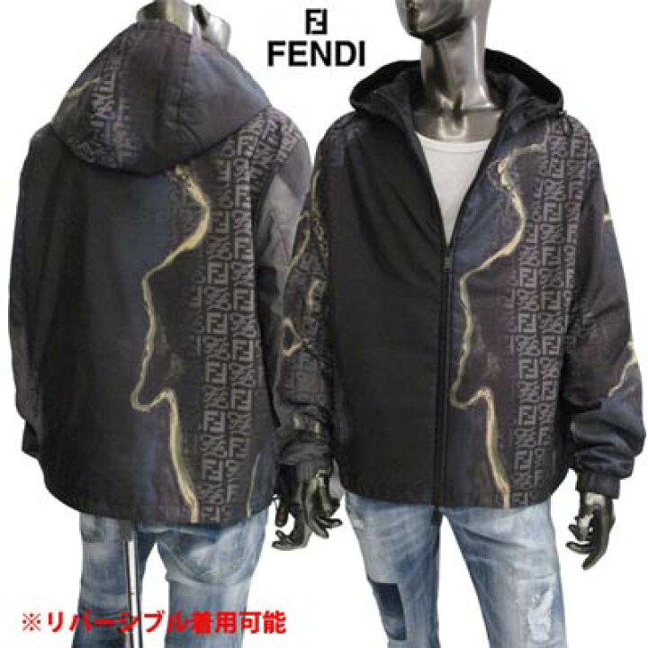 楽天市場】フェンディ FENDI メンズ アウター ジャケット リバーシブル 