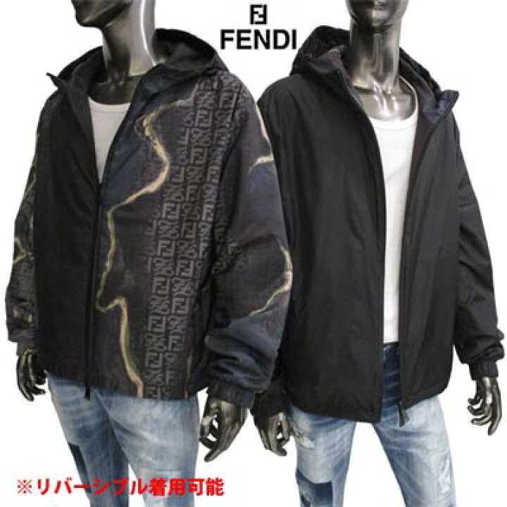 楽天市場】フェンディ FENDI メンズ アウター ジャケット リバーシブル 