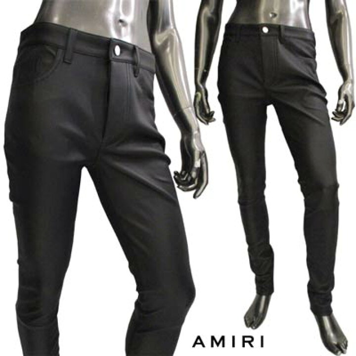 楽天市場】アミリ AMIRI メンズ ボトムス パンツ 牛革 本革 ストレッチ 