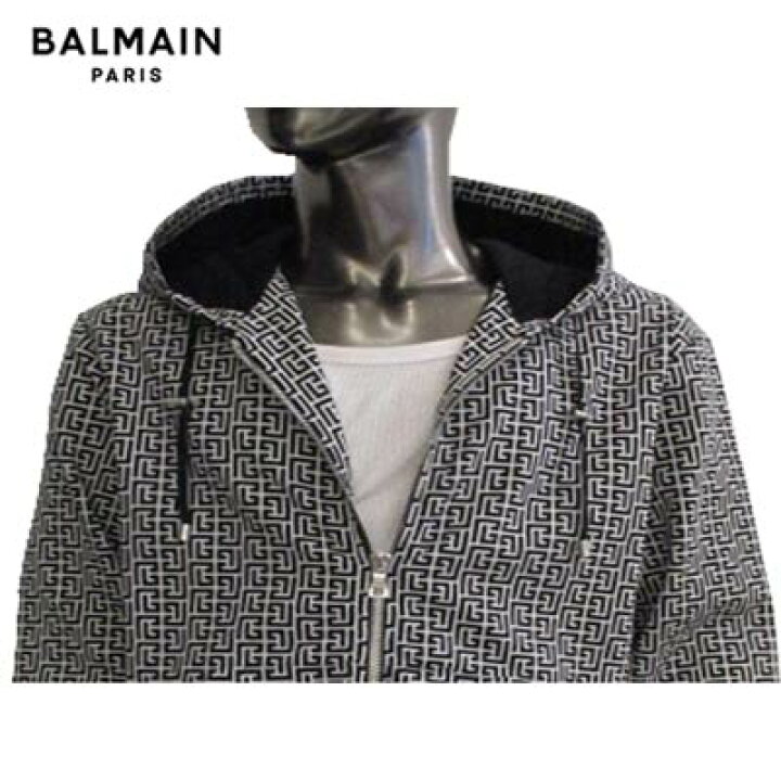楽天市場】バルマン BALMAIN メンズ トップス パーカー フーディ setup 