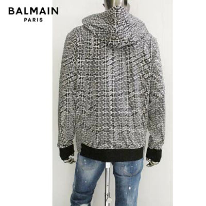 楽天市場】バルマン BALMAIN メンズ トップス パーカー フーディ setup 
