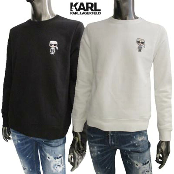楽天市場】カールラガーフェルド KARL LAGERFELD メンズ スウェット 