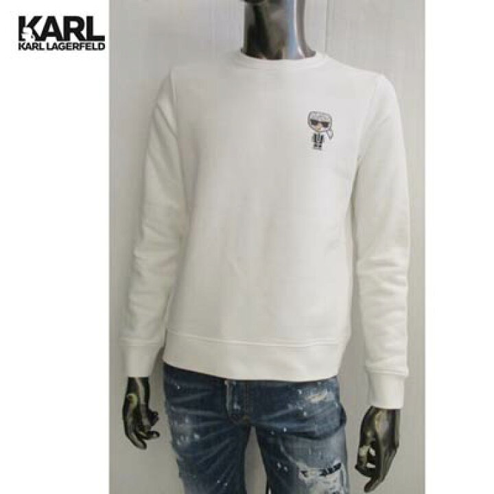 楽天市場】カールラガーフェルド KARL LAGERFELD メンズ スウェット 