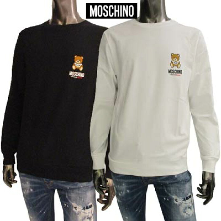 楽天市場】モスキーノ MOSCHINO メンズ トップス Tシャツ 長袖 ロンT  