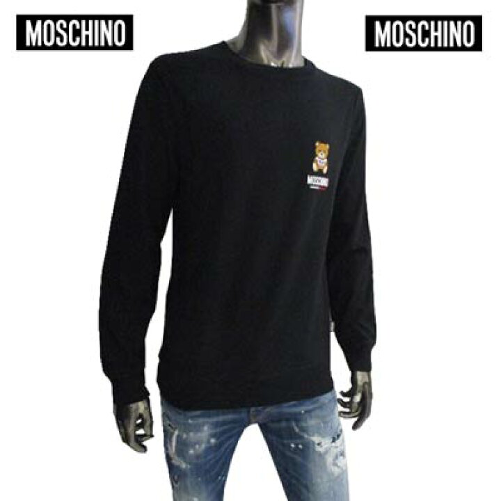 楽天市場】モスキーノ MOSCHINO メンズ トップス Tシャツ 長袖 ロンT  