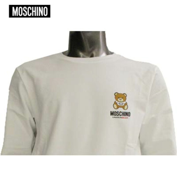 楽天市場】モスキーノ MOSCHINO メンズ トップス Tシャツ 長袖 ロンT  