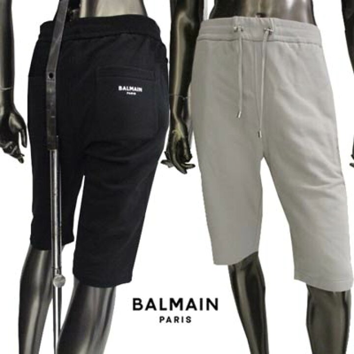 楽天市場】バルマン BALMAIN メンズ ボトムス ショートパンツ スエット  
