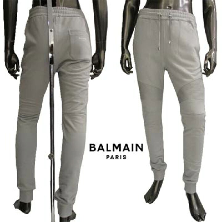 楽天市場】バルマン BALMAIN メンズ ボトムス パンツ スウェットパンツ 