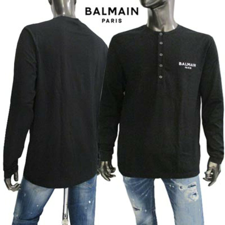 楽天市場】バルマン BALMAIN メンズ トップス Tシャツ ロンT 長袖 