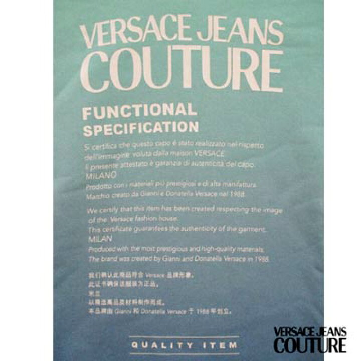 楽天市場】ヴェルサーチジーンズクチュール VERSACE JEANS COUTURE  