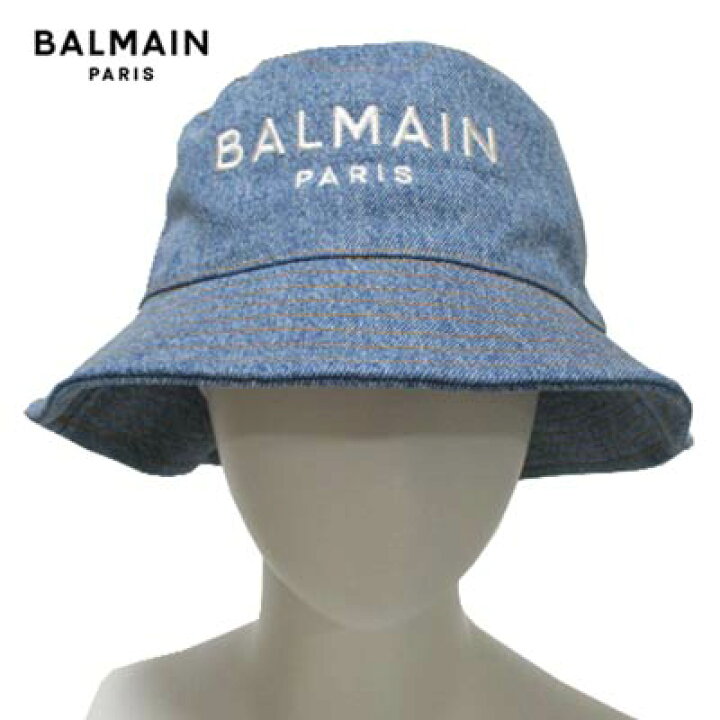 楽天市場】バルマン BALMAIN メンズ 帽子 ハット バケットハット ロゴ 
