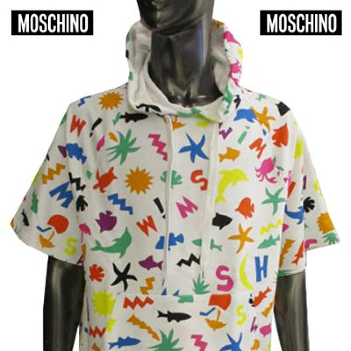楽天市場】モスキーノ MOSCHINO メンズ トップス パーカー フーディ 