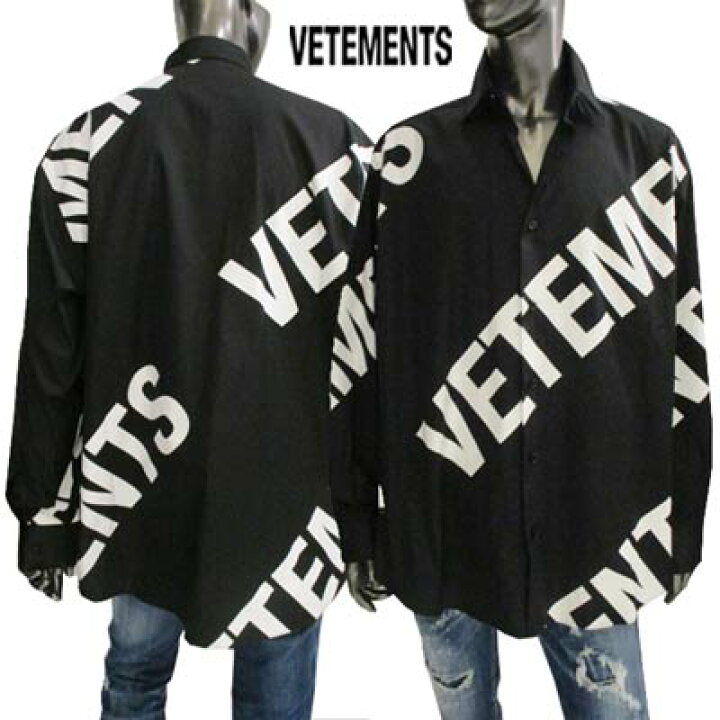 楽天市場】ヴェトモン VETEMENTS メンズ トップス シャツ カジュアル  