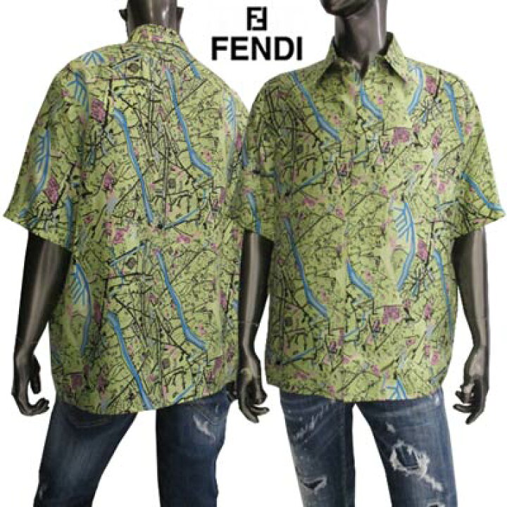 楽天市場】フェンディ FENDI メンズ トップス シャツ カジュアルシャツ 
