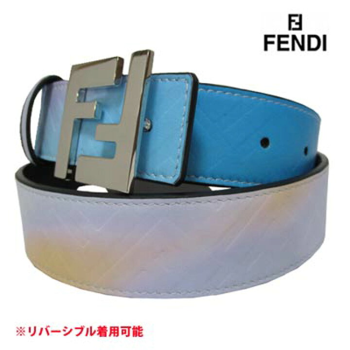 楽天市場】フェンディ FENDI メンズ ベルト 小物 ロゴ リバーシブル 