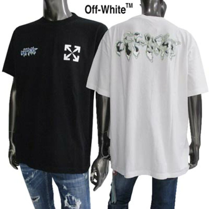 楽天市場】オフホワイト OFF-WHITE メンズ トップス Tシャツ 半袖  