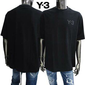 ワイスリー Y-3 メンズ トップス Tシャツ 半袖 ロゴ チェスト部分Y-3ロゴ入りクルーネックTシャツ ブラック DY7137 BK (R15400) ET221 2022年春夏新作 【送料無料】 【smtb-TK】