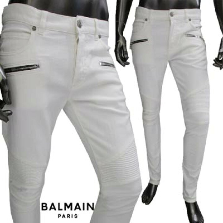 楽天市場】バルマン BALMAIN メンズ ボトムス パンツ デニム ジーンズ  