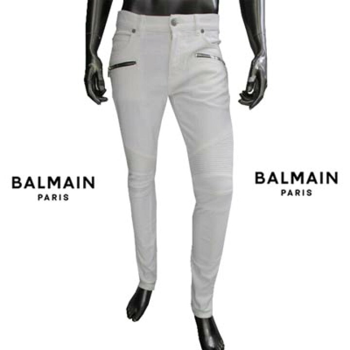 楽天市場】バルマン BALMAIN メンズ ボトムス パンツ デニム ジーンズ