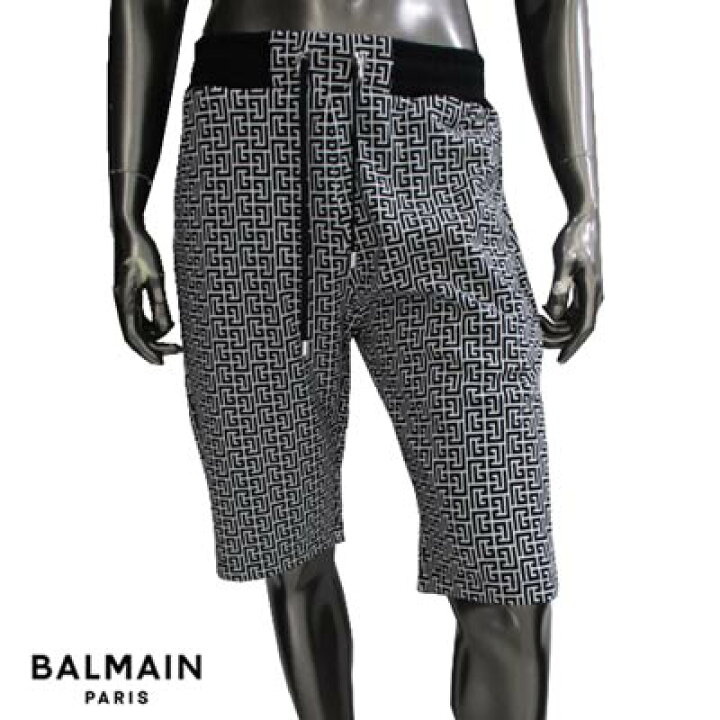 楽天市場】バルマン BALMAIN メンズ ボトムス ショートパンツ スエット  