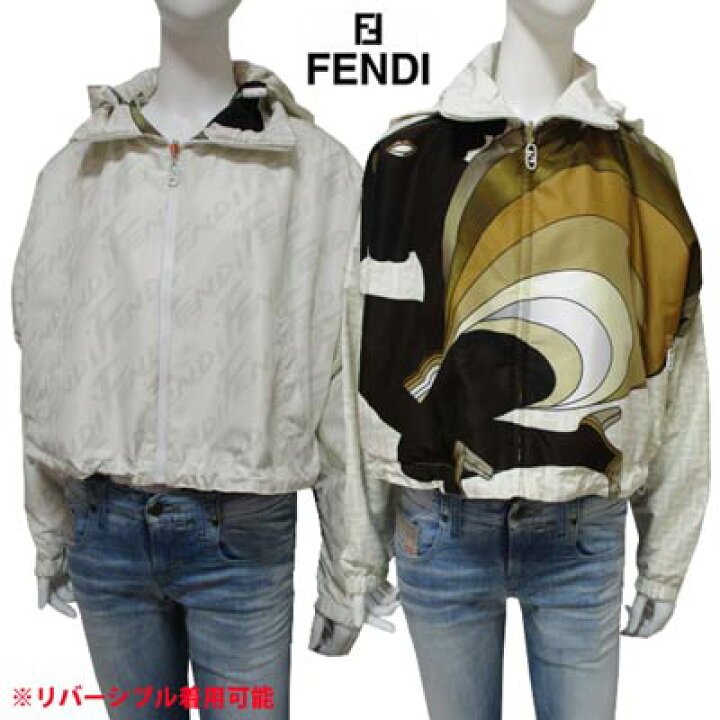 楽天市場】フェンディ FENDI レディース アウター ジャケット パーカー 