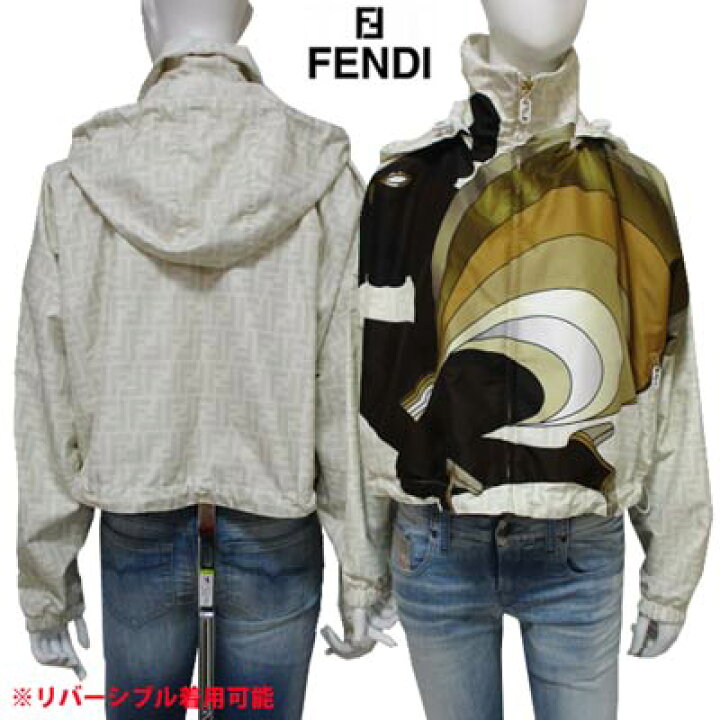 楽天市場】フェンディ FENDI レディース アウター ジャケット パーカー 