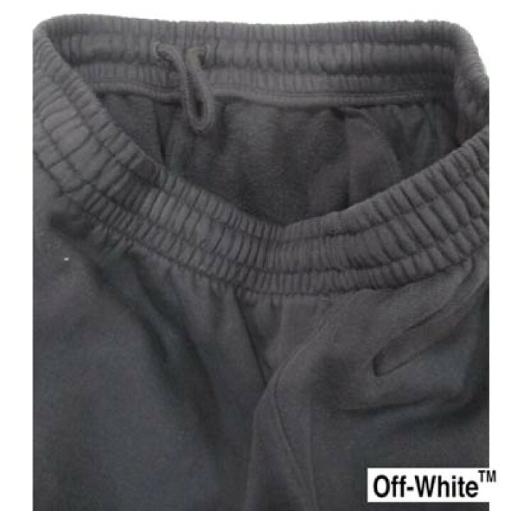 楽天市場】オフホワイト OFF-WHITE メンズ パンツ ハーフパンツ ロゴ  