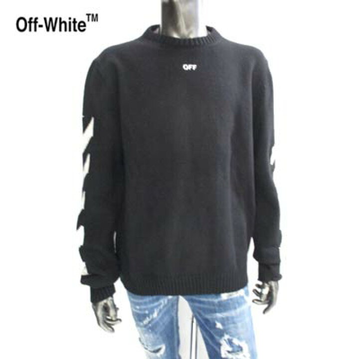楽天市場】オフホワイト OFF-WHITE メンズ トップス ニット セーター 