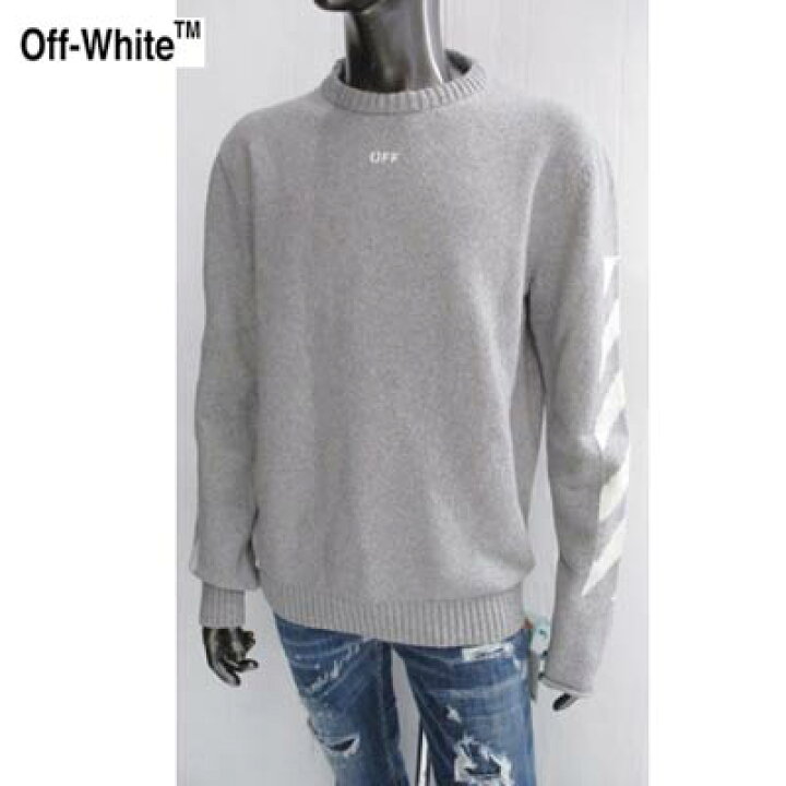 楽天市場】オフホワイト OFF-WHITE メンズ トップス ニット セーター 