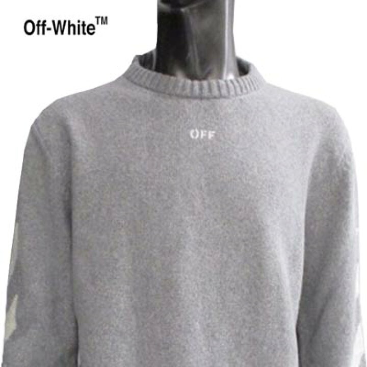 楽天市場】オフホワイト OFF-WHITE メンズ トップス ニット セーター 