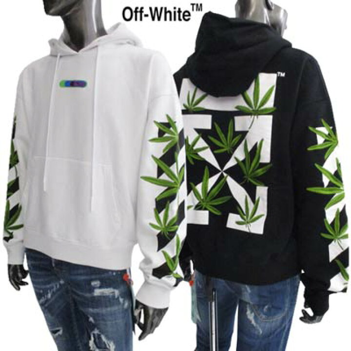 楽天市場】オフホワイト OFF-WHITE メンズ トップス パーカー フーディ  