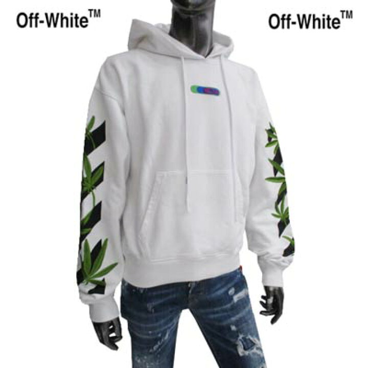 楽天市場】オフホワイト OFF-WHITE メンズ トップス パーカー フーディ  