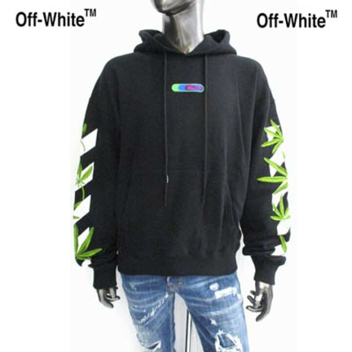 楽天市場】オフホワイト OFF-WHITE メンズ トップス パーカー フーディ  