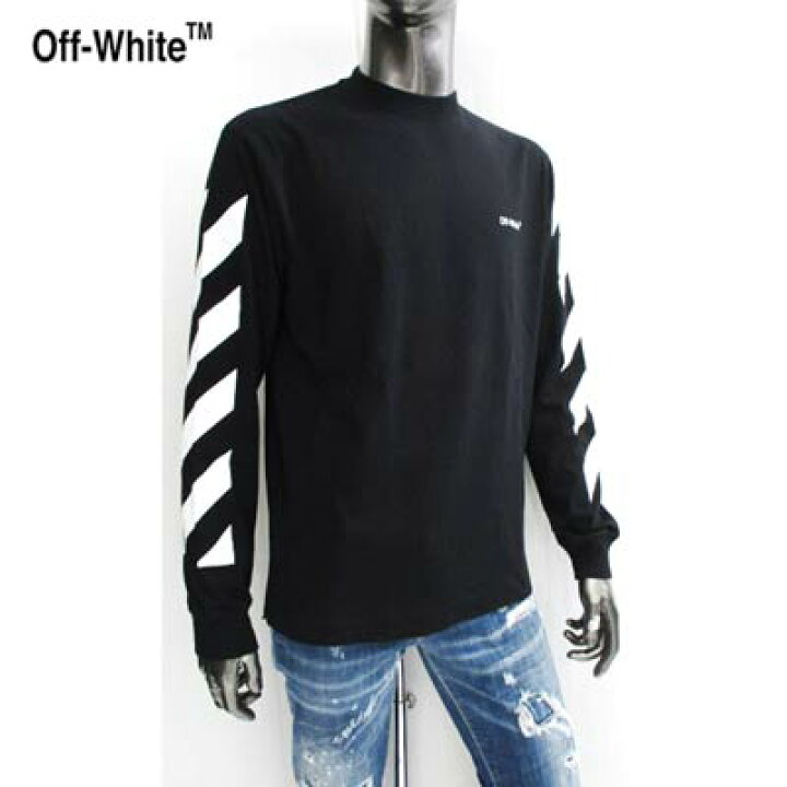 楽天市場】オフホワイト OFF-WHITE メンズ トップス ロンT カットソー 