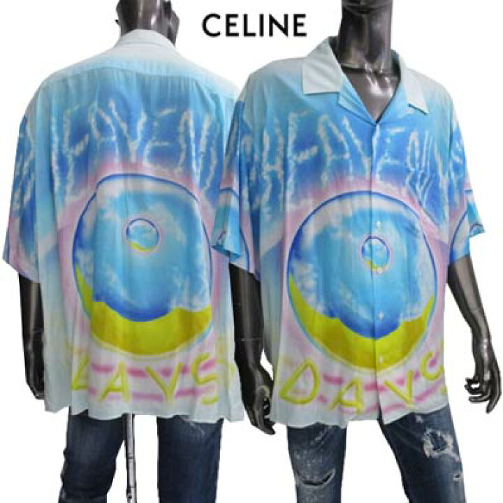 楽天市場】セリーヌ CELINE メンズ トップス シャツ カジュアルシャツ  