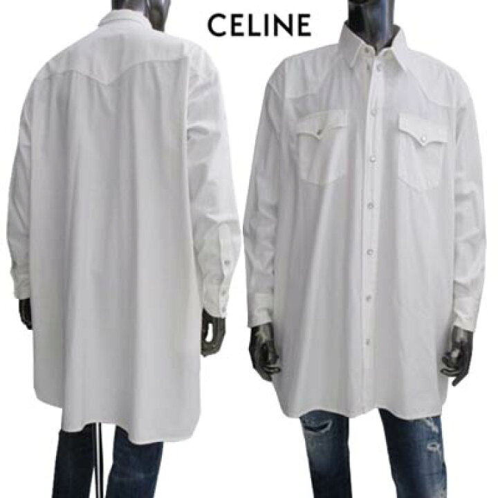 楽天市場】セリーヌ CELINE メンズ トップス シャツ カジュアルシャツ 