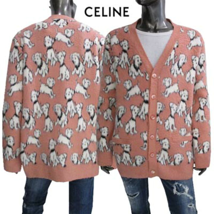 楽天市場】セリーヌ CELINE メンズ トップス カーディガン ロゴ 
