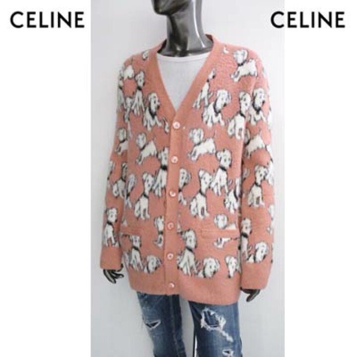 楽天市場】セリーヌ CELINE メンズ トップス カーディガン ロゴ 