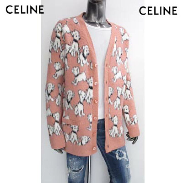 楽天市場】セリーヌ CELINE メンズ トップス カーディガン ロゴ  