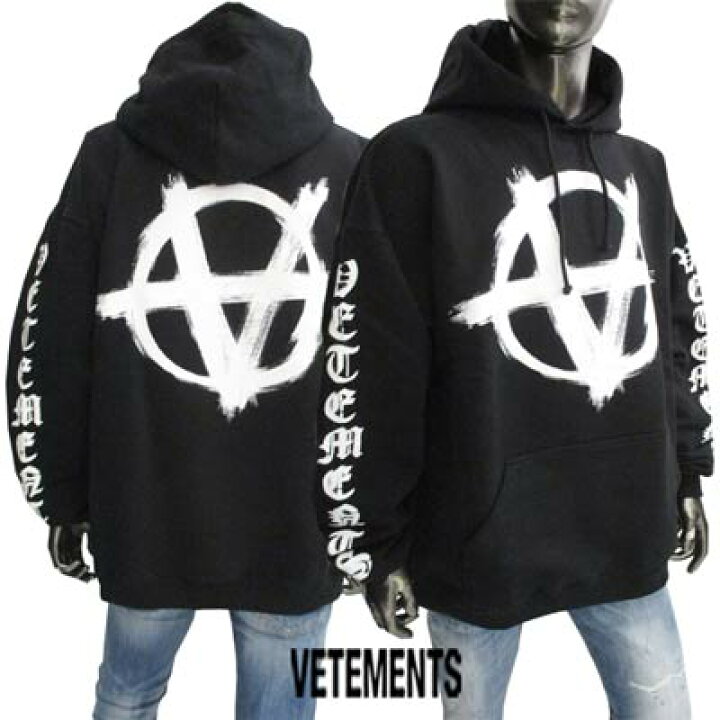 楽天市場】ヴェトモン VETEMENTS メンズ トップス パーカー フーディ  