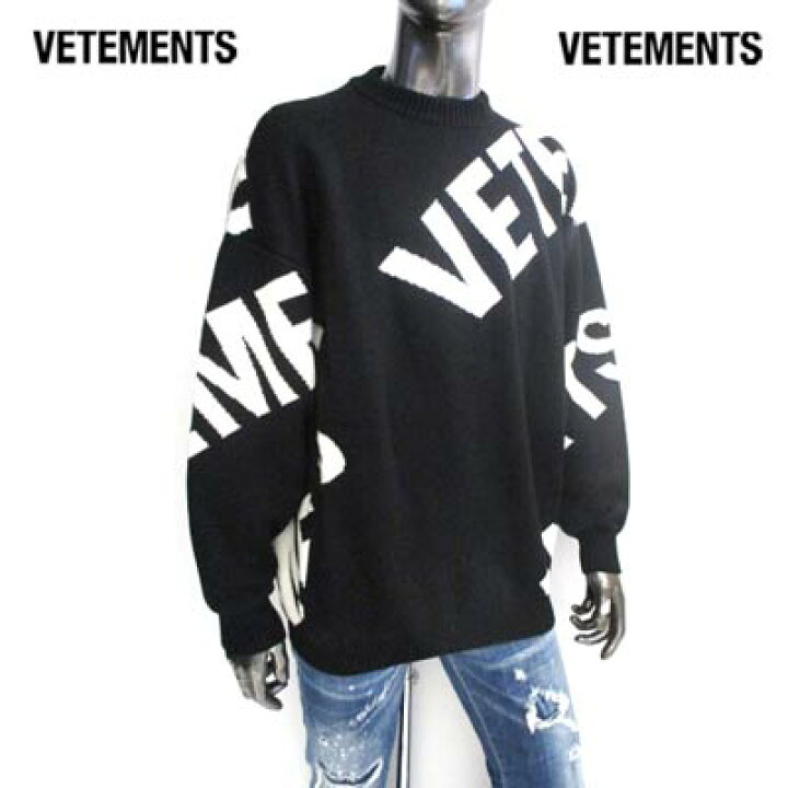楽天市場】ヴェトモン VETEMENTS メンズ トップス ニット セーター  