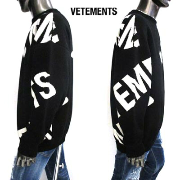 楽天市場】ヴェトモン VETEMENTS メンズ トップス ニット セーター 