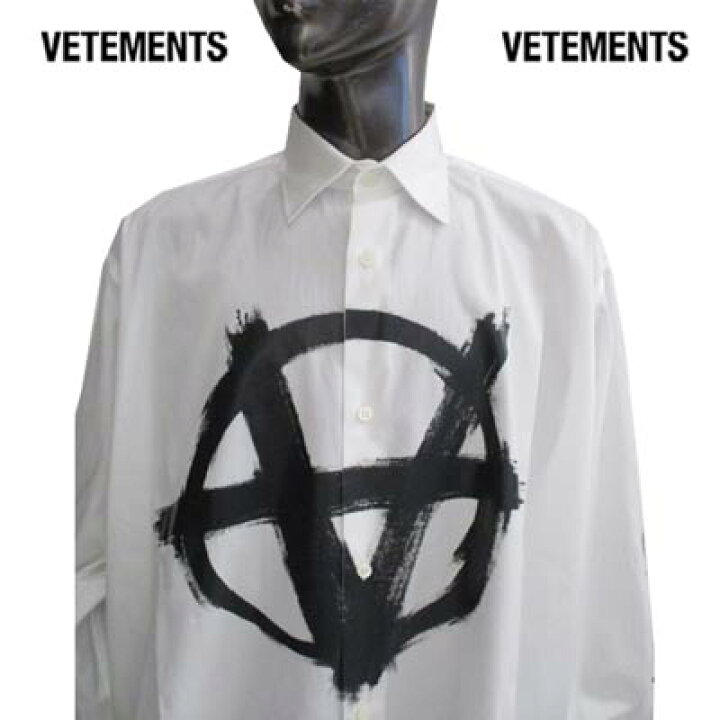 楽天市場】ヴェトモン VETEMENTS メンズ トップス シャツ 長袖 ロゴ 