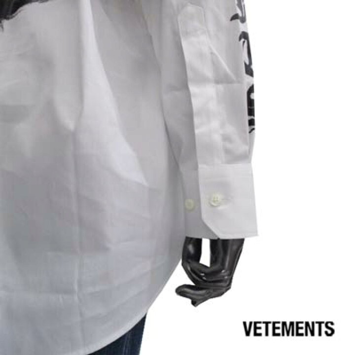 楽天市場】ヴェトモン VETEMENTS メンズ トップス シャツ 長袖 ロゴ 
