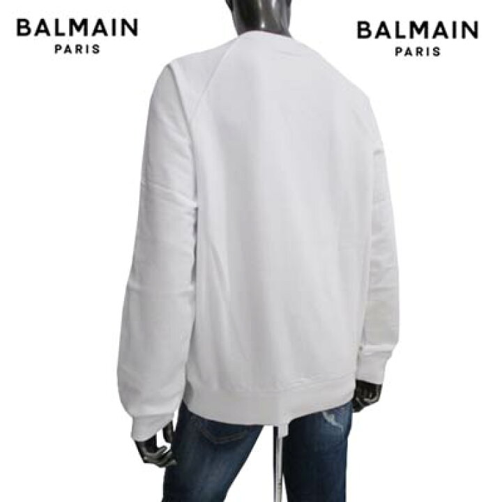 楽天市場】バルマン BALMAIN メンズ スウェット トレーナー 4color 