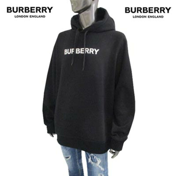 楽天市場】バーバリーBURBERRYメンズ トップス パーカー フーディ ロゴ 
