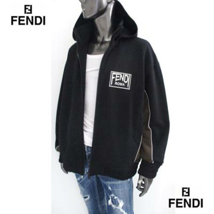 楽天市場】フェンディ FENDI メンズ トップス アウター ジャケットロゴ 