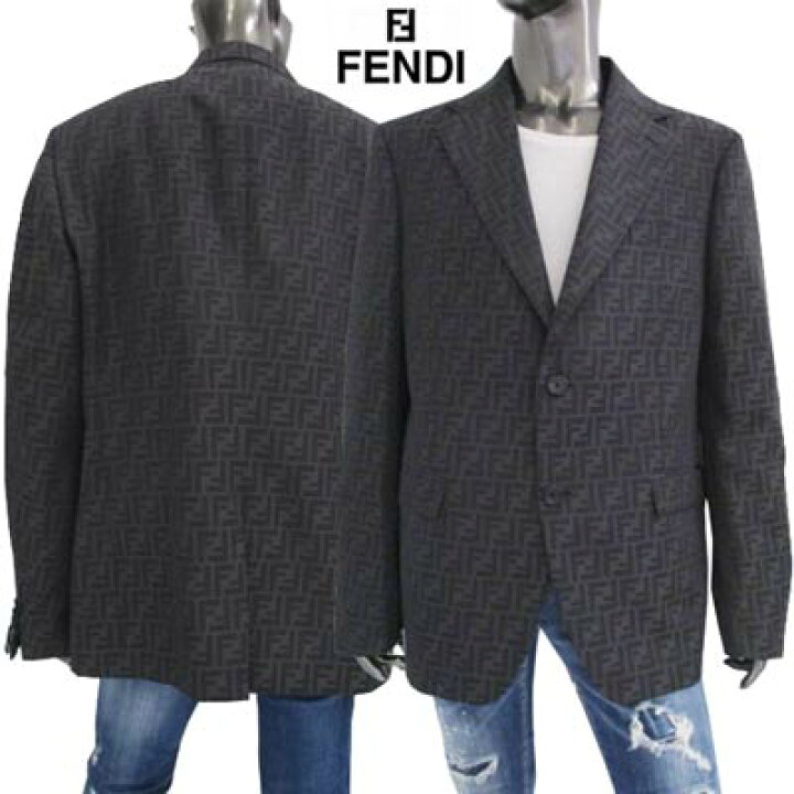 楽天市場】フェンディFENDIメンズ トップス アウター ジャケットロゴ  