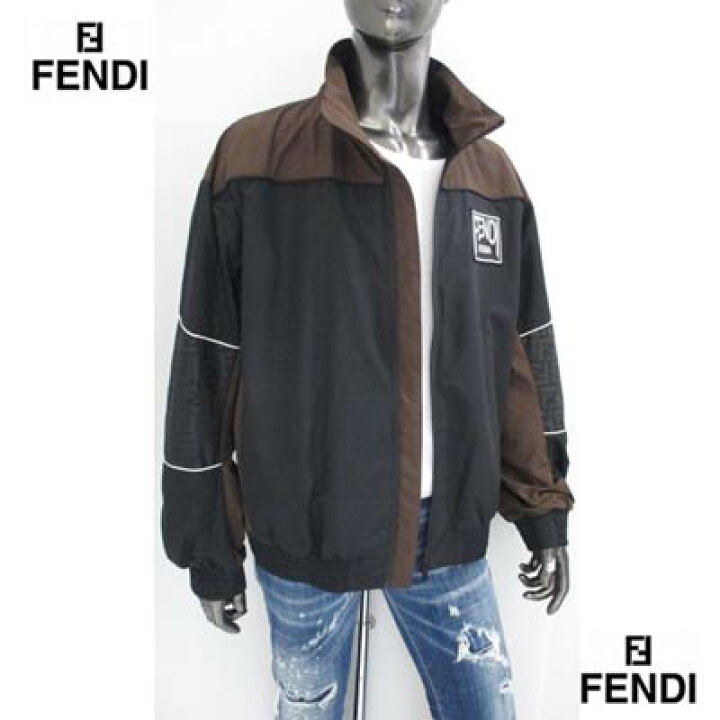 楽天市場】フェンディ FENDI メンズ トップス アウター ジャケットロゴ 